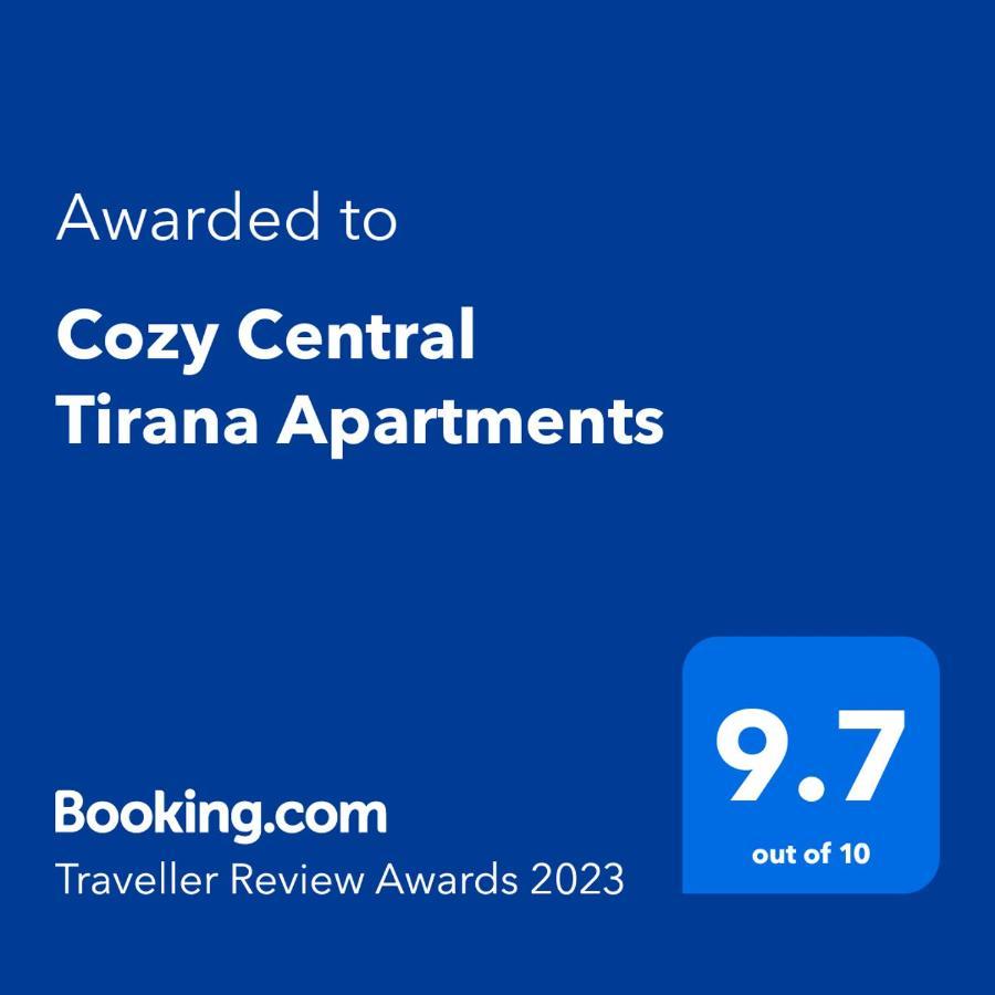 Cozy Central Tirana Apartments Экстерьер фото